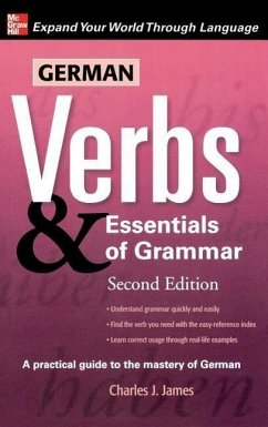 German Verbs & Essentials of Grammar - James, Lloyd