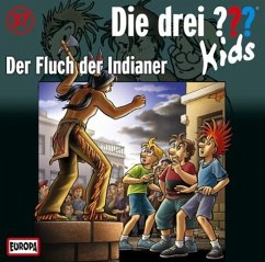 Der Fluch der Indianer / Die drei Fragezeichen-Kids Bd.37 (Audio-CD) - Blanck, Ulf