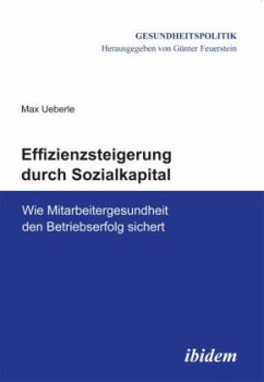 Effizienzsteigerung durch Sozialkapital - Ueberle, Max