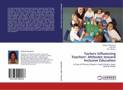 Factors Influencing Teachers¿ Attitudes toward Inclusive Education - Nyambura, Margaret;Njiru, Leah;Mwaura, Alex