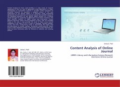 Content Analysis of Online Journal