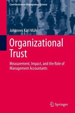 Organizational Trust - Mühl, Johannes Karl