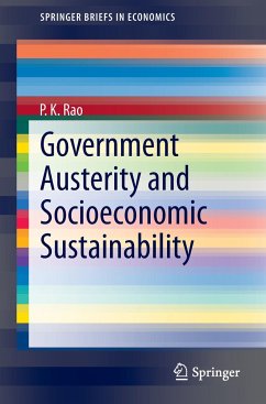 Government Austerity and Socioeconomic Sustainability - Rao, P. K.