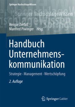 Handbuch Unternehmenskommunikation / Handbuch Unternehmenskommunikation