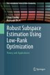 Robust Subspace Estimation Using... - Bild 1