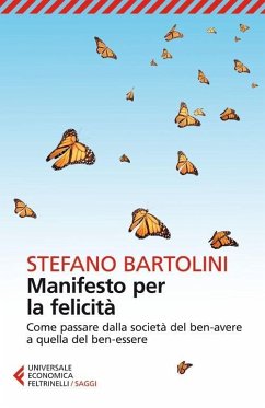Cover Manifesto per la felicità. Come passare dalla società del ben-avere a quella del ben-essere