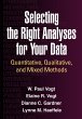 Selecting the Right Analyses for Your... - Bild 1