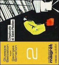 Cover L' impiccato di Saint-Pholien letto da Giuseppe Battiston. Audiolibro. CD Audio formato MP3