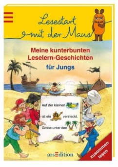Cover Lesestart mit der Maus - Meine kunterbunten Leselerngeschichten für Jungs