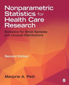 Nonparametric Statistics for Health Care Research - Pett, Marjorie A.