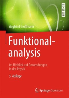 Funktionalanalysis - Großmann, Siegfried