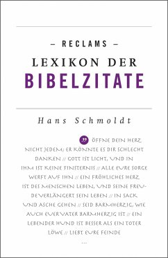 Reclams Lexikon der Bibelzitate - Schmoldt, Hans