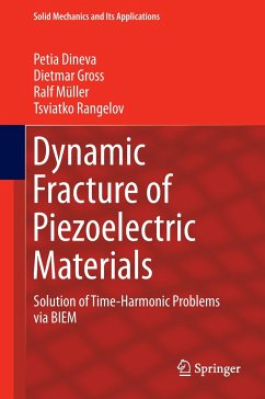 Dynamic Fracture of Piezoelectric Materials - Dineva, Petia;Gross, Dietmar;Müller, Ralf