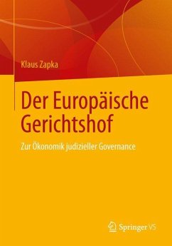 Der Europäische Gerichtshof - Zapka, Klaus