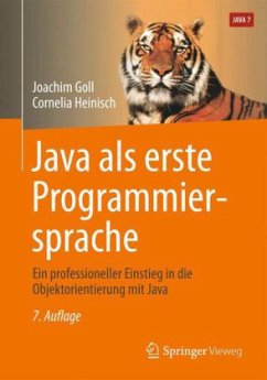 Java als erste Programmiersprache - Goll, Joachim; Heinisch, Cornelia