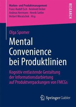Mental Convenience bei Produktlinien - Spomer, Olga