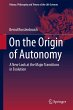 On the Origin of Autonomy - Bild 1
