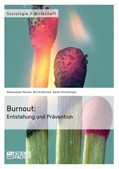 Burnout: Entstehung und Prävention - Meziani, Abdussalam;Christiansen, Sarah;Eberlein, Britta