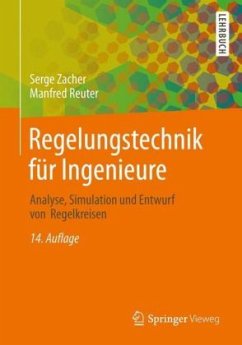 Regelungstechnik für Ingenieure - Zacher, Serge;Reuter, Manfred