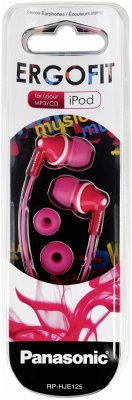 Panasonic RP-HJE 125 E-P In-Ear Kopfhörer pink