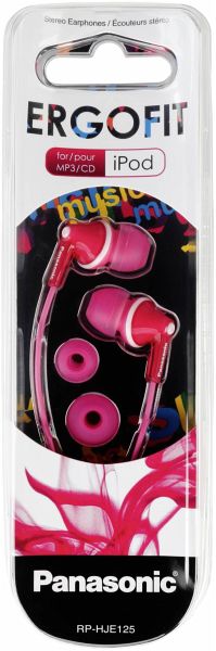 Panasonic RP-HJE 125 E-P In-Ear Kopfhörer pink - Portofrei bei bücher.de  kaufen