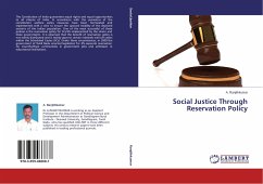 Social Justice Through Reservation Policy - Ranjithkumar, A.