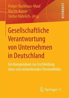 Gesellschaftliche Verantwortung von Unternehmen in Deutschland