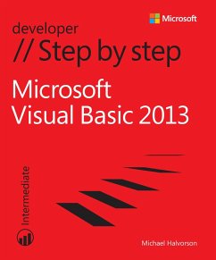 Microsoft Visual Basic 2013 Step by Step (eBook, ePUB) - Halvorson, Michael