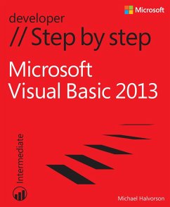 Microsoft Visual Basic 2013 Step by Step (eBook, PDF) - Halvorson, Michael