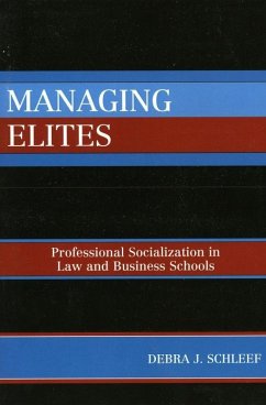 Managing Elites (eBook, ePUB) - Schleef, Debra J.