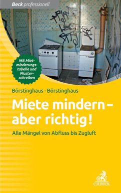Miete mindern - aber richtig! (eBook, ePUB) - Börstinghaus, Ulf P.; Börstinghaus, Cathrin