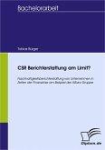 CSR Berichterstattung am Limit? (eBook, PDF)