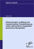 Untersuchungen zur Bildung und messtechnischen Charakterisierung mittels LAVA-Verfahren hergestellter keramischer Nanopartikel (eBook, PDF)
