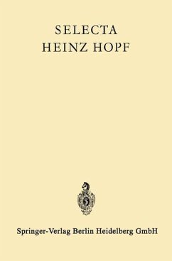 Selecta Heinz Hopf - Hopf, Heinz;Eidgenossische Technische Hochschule Zurich