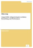 Ausgewählte Anlagestrategien in Aktien: Darstellung und Performance (eBook, PDF)