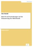 Basel II und Auswirkungen auf die Finanzierung des Mittelstands (eBook, PDF)