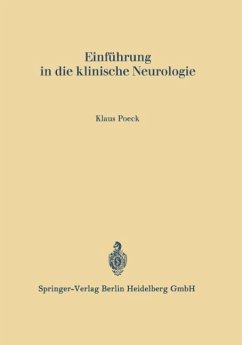 Einführung in die klinische Neurologie - Poeck, Klaus
