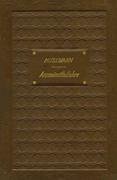 Handbuch der Arzneimittellehre - Husemann, Theodor