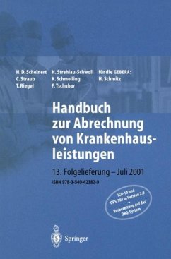 Handbuch zur Abrechnung von Krankenhausleistungen - Scheinert, H. D.;Strehlau-Schwoll, H.;Straub, C.