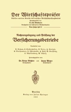 Rechnungslegung und Prüfung der Versicherungsbetriebe - Beham, B.;Closterhalfen, C.;Deter, G.