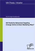 Will Predictive Behavioral Targeting Change Online & Direct Marketing Ways? (eBook, PDF)