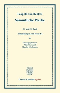 Sämmtliche Werke - Ranke, Leopold von