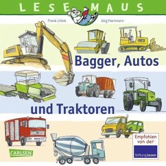 Bagger, Autos und Traktoren / Lesemaus Bd.151 - Littek, Frank