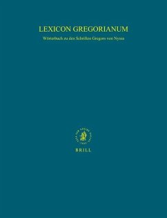 Lexicon Gregorianum (10 Vols.): Wörterbuch Zu Den Schriften Gregors Von Nyssa - Mann, Friedhelm
