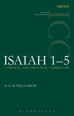 Isaiah 1-5 (ICC) - Williamson, H G M