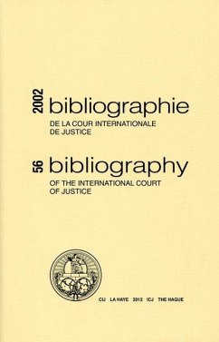 Bibliography of the International Court of Justice