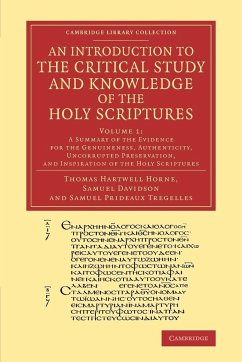 An Introduction to the Critical Study and Knowledge of the Holy Scriptures - Horne, Thomas Hartwell; Davidson, Samuel