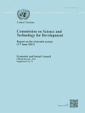 Commission on Science and Technology for Development: Report on the Sixteenth Session (3-7 June 2013)
