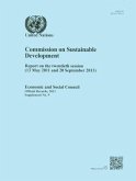 Commission on Sustainable Development (13 May 2011 and 20 September 2013)