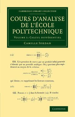 Cours D'Analyse de L'Ecole Polytechnique - Jordan, Camille
